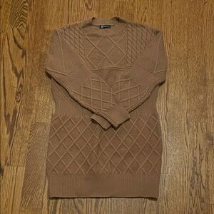 Pretty Garden Casual Romantasy Cottagecore Sweater Dress Women’s Size Medium